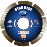 Diamond Products 4-1/2" "Star Blue" High-Speed Diamond Saw Blade, with 7/8" Arbor